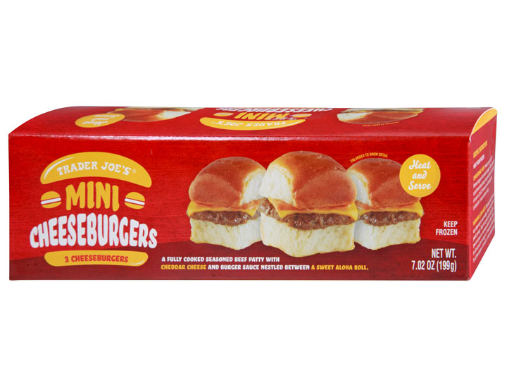 trader joe's mini cheeseburgers