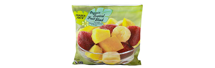 trader joe's frozen organic tropical fruit blend