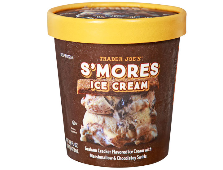 trader joe's smores ice cream