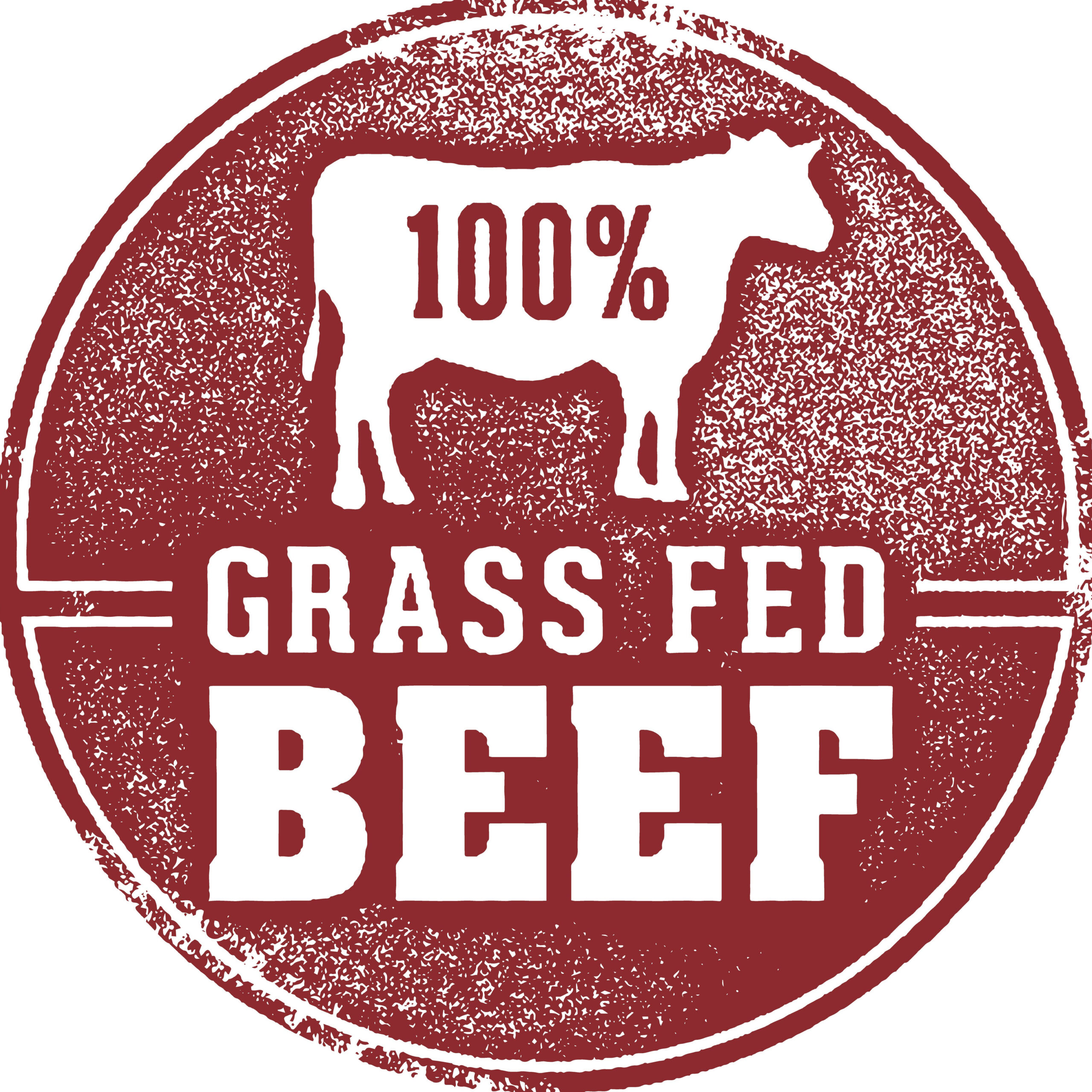 100% grass-fed beef stamp