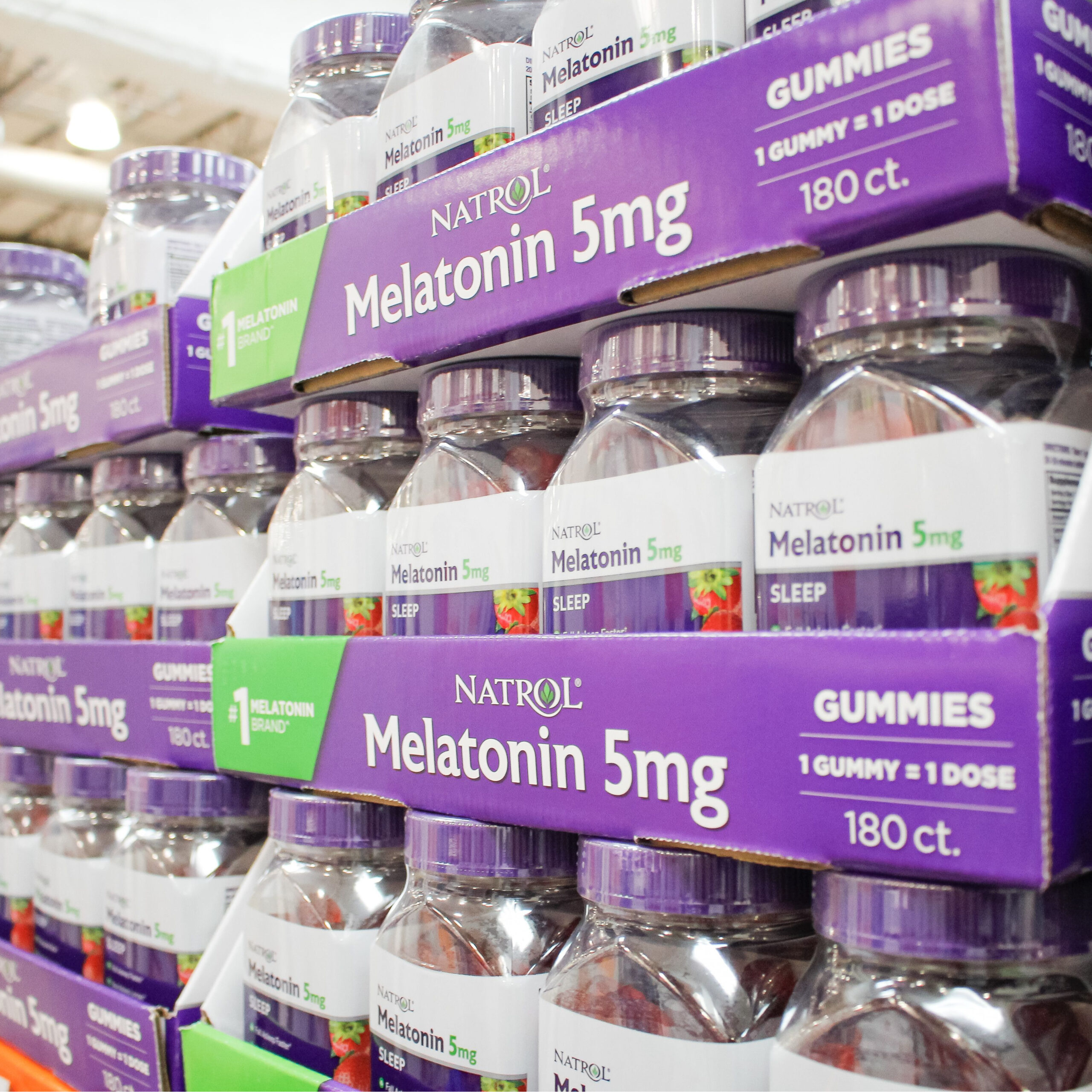 melatonin gummies in store