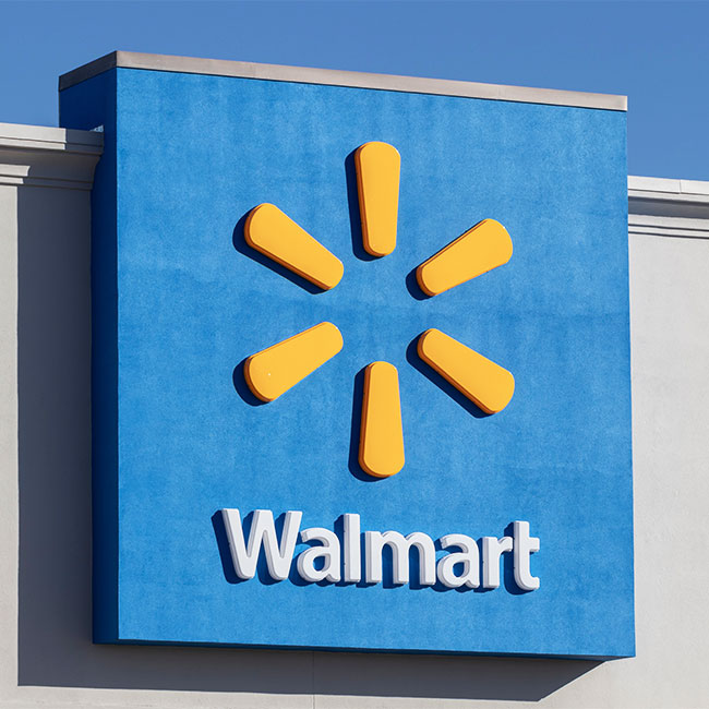 walmart store sign