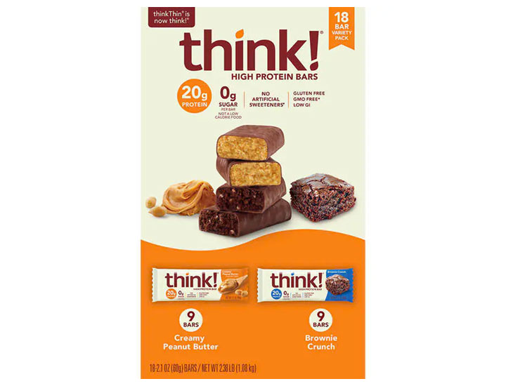 think! high protein bars costco