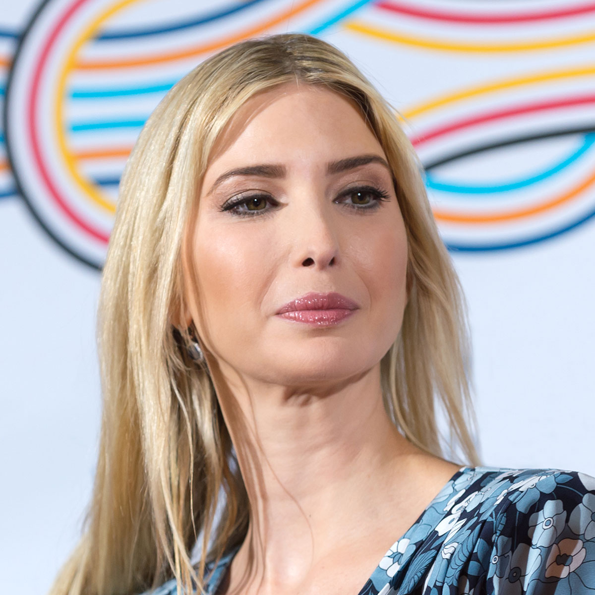 Ivanka Trump at an international meeting in Berlin, 2017