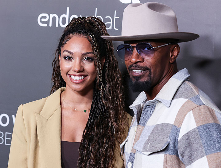 Jamie Foxx and daughter Corinne at screening of 'Below the Belt'