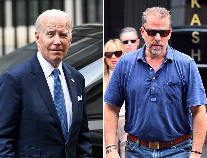 Joe Biden and Hunter Biden