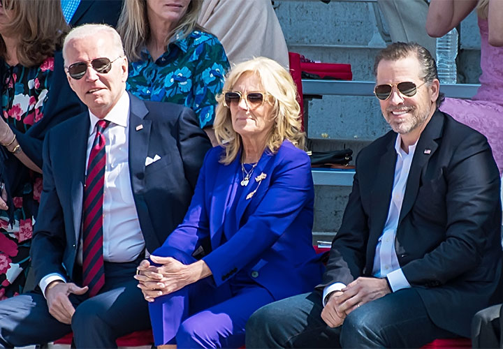 Joe, Jill, and Hunter Biden attend the University of Pennsylvania's 267th Commencement ceremony