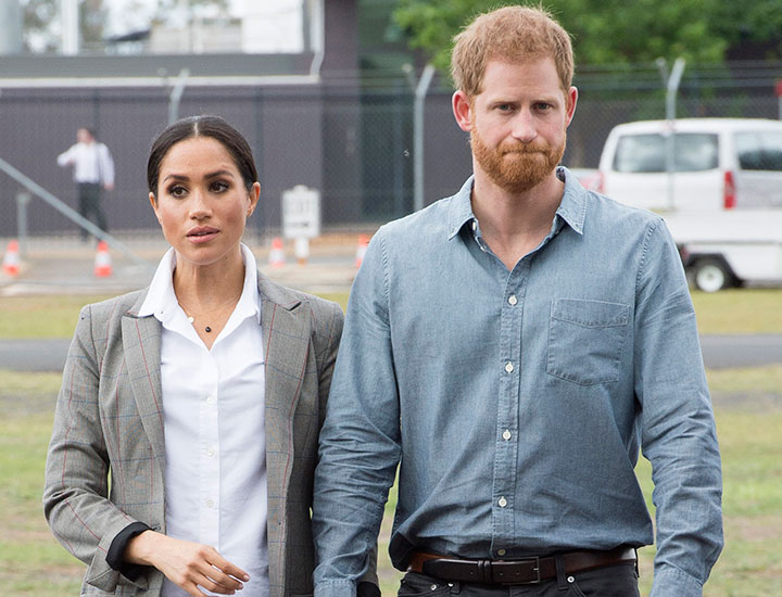 Prince Harry Meghan Markle Dubbo airport