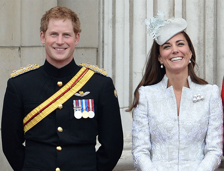 Prince Harry Kate Middleton Trooping The Color 2014