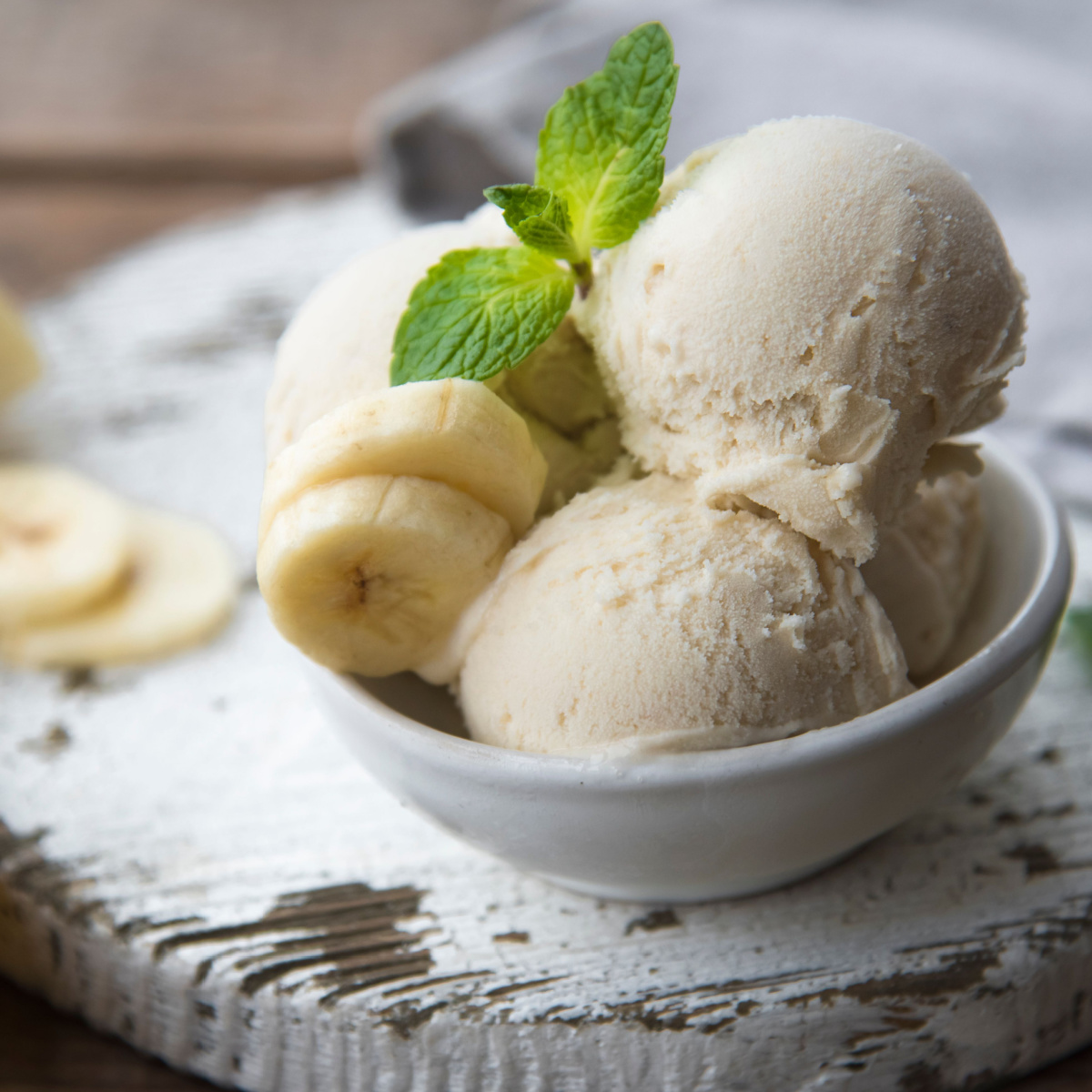 bowl of frozen yogurt