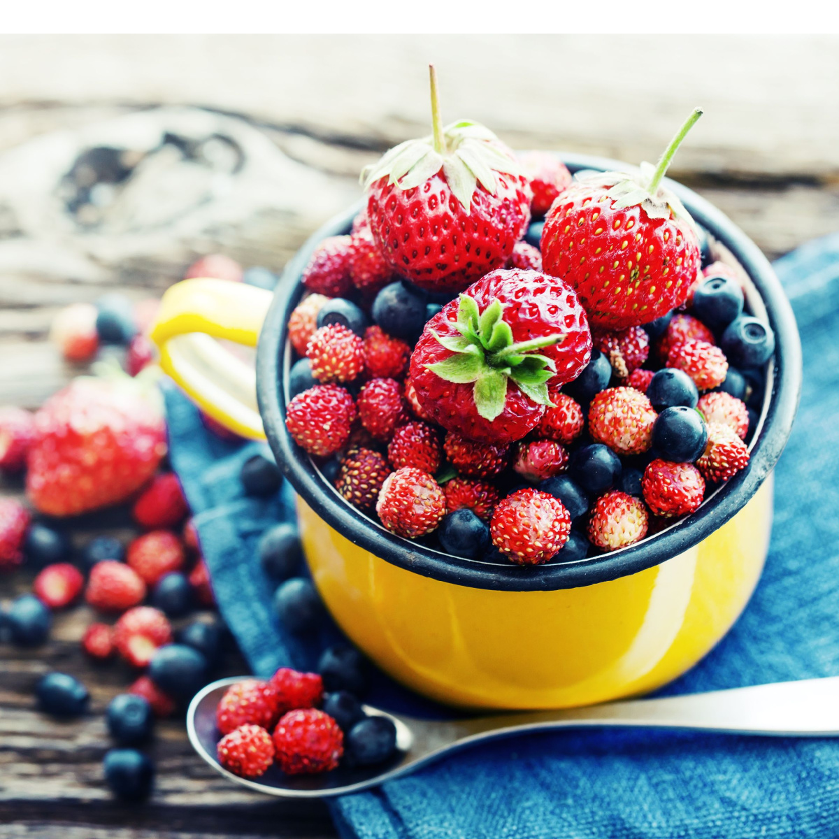 berries in bowl