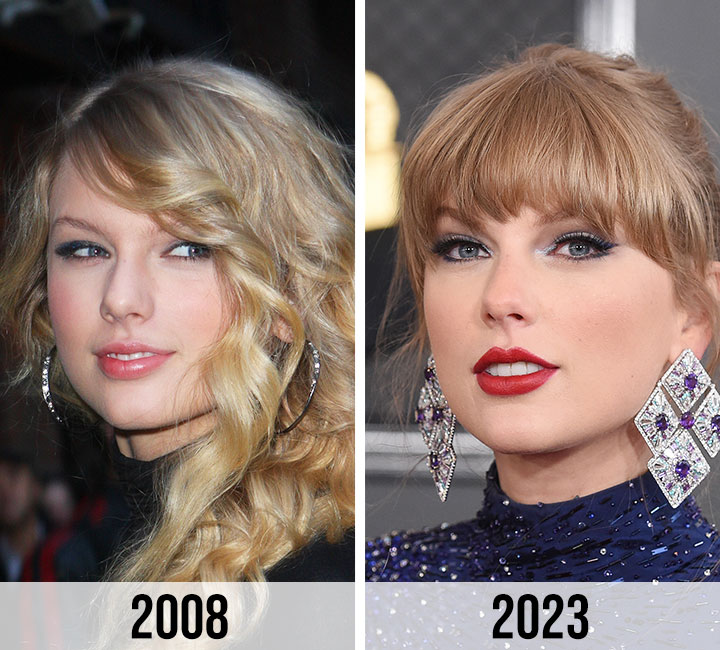 Taylor Swift 2008 to 2023