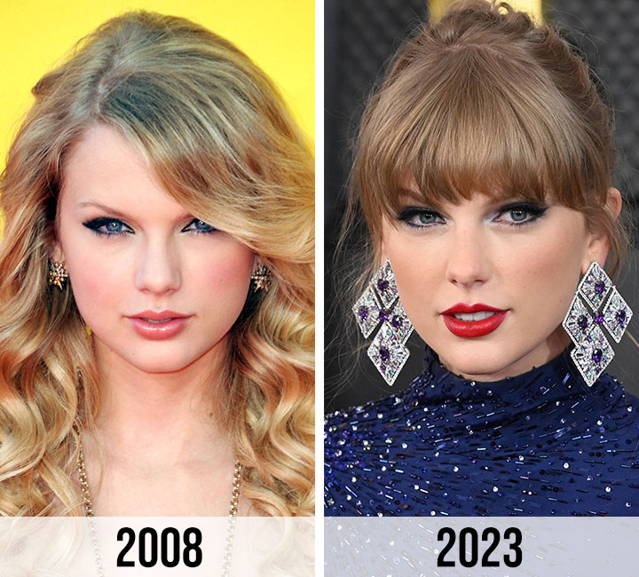 Taylor Swift 2008 to 2023