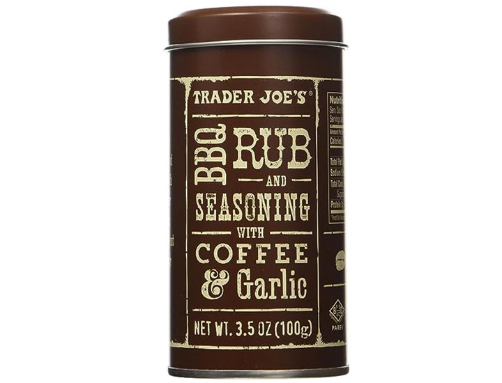  Trader Joe's BBQ Rub and Seasoning with Coffee & Garlic - PACK  OF 4 : Grocery & Gourmet Food