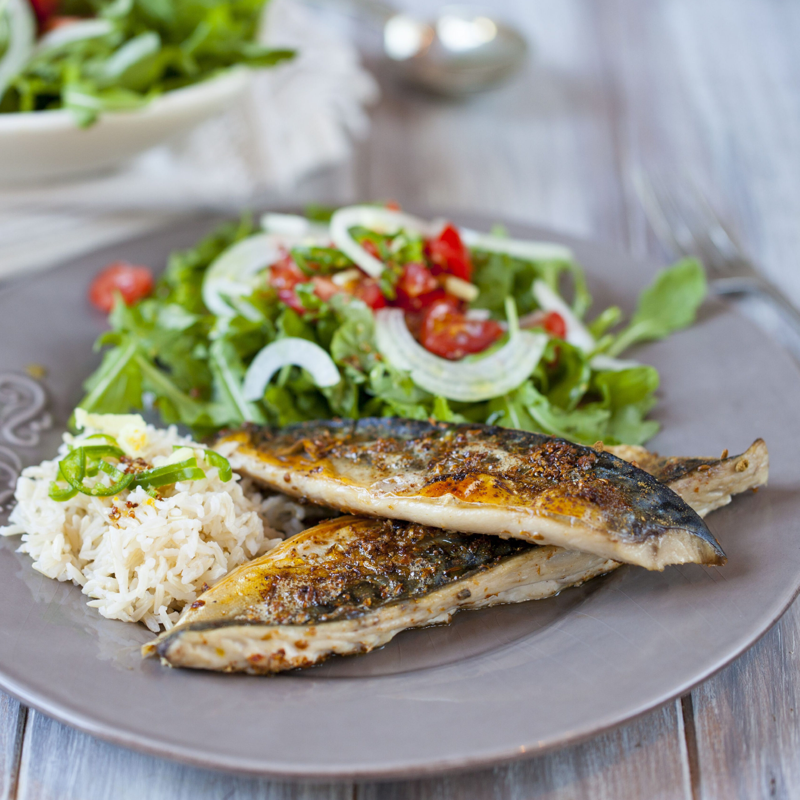 grilled mackerel