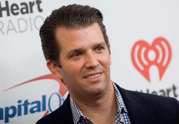 Donald Trump Jr. at Z100's iHeartRadio Jingle Ball, 2015