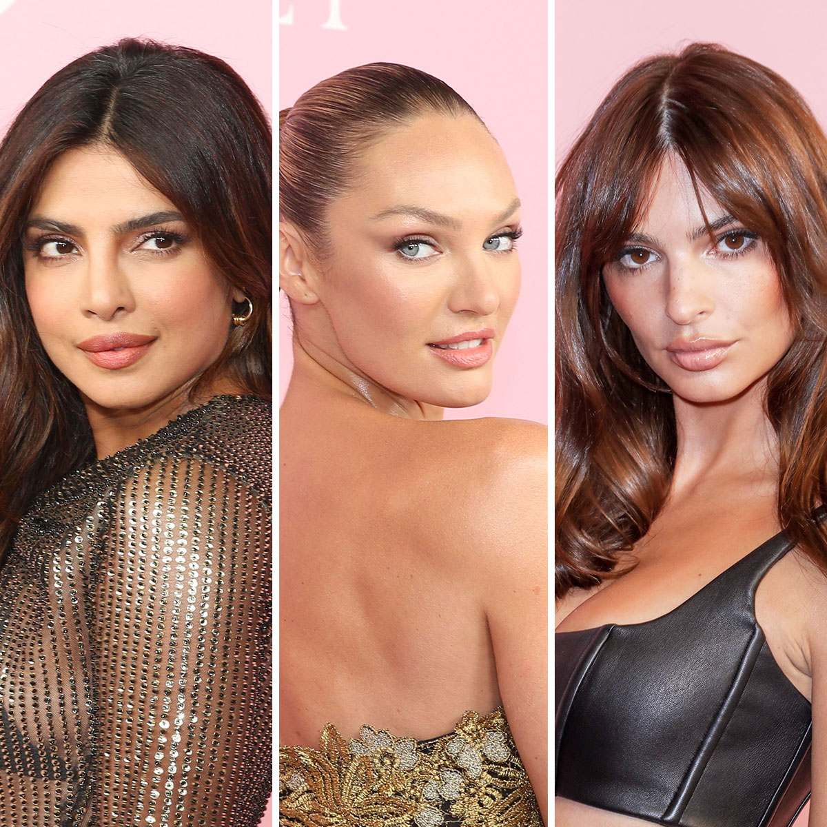 The 3 Best Victoria's Secret Pink Carpet Event Outfits—See Emily  Ratajkowski, Candice Swanepoel, And Priyanka Chopra's Looks! - SHEfinds