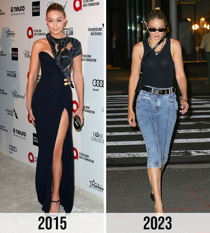 Gigi Hadid Pictures From 2015 Are Compared With Pictures From 2023 As The  Internet Asks If She Has 'Good Genes' Or 'Good Docs' - SHEfinds