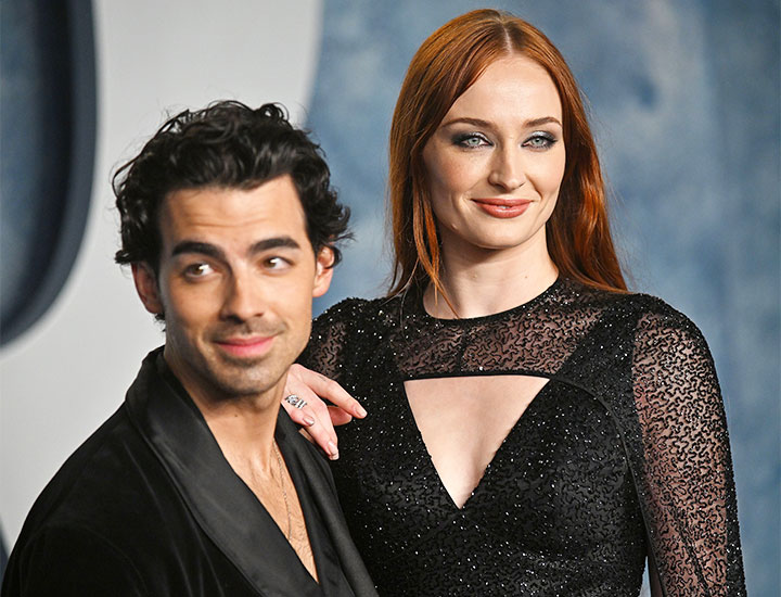 Joe Jonas and Sophie Turner at the Vanity Fair Oscar Party in 2023