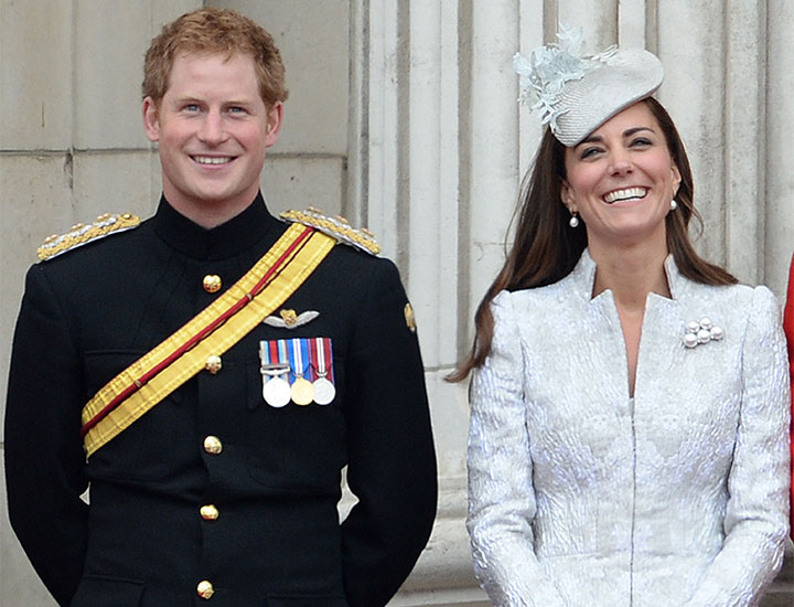 Kate Middleton Prince Harry Trooping the Color 2014