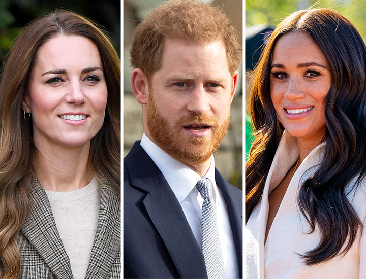 Kate Middleton Prince Harry Meghan Markle