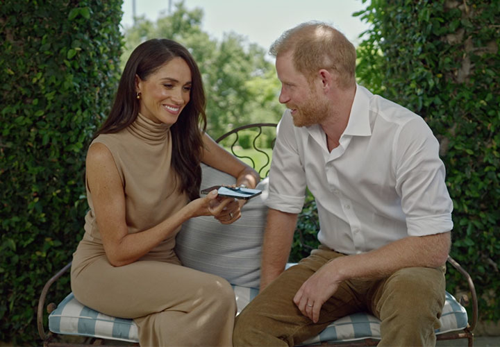 Meghan Markle camel outfit