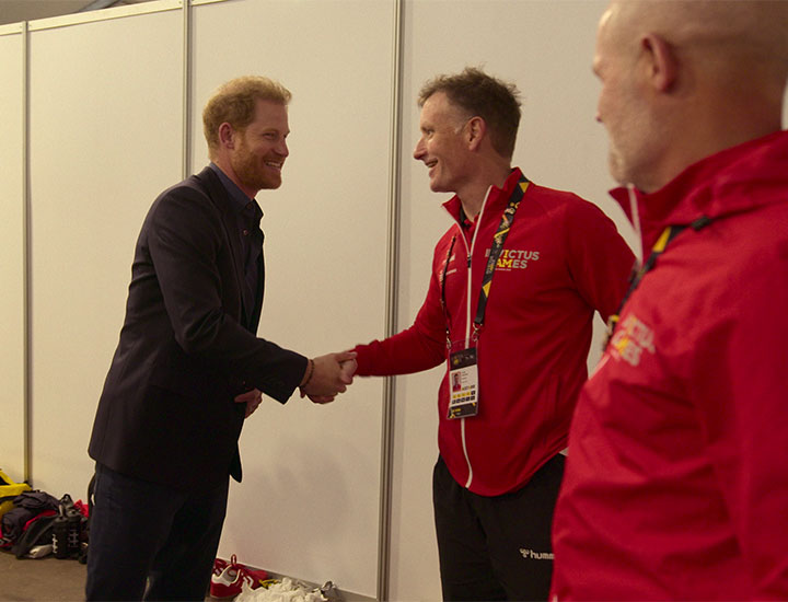 Prince Harry and Claus Bodilsen Heart of Invictus