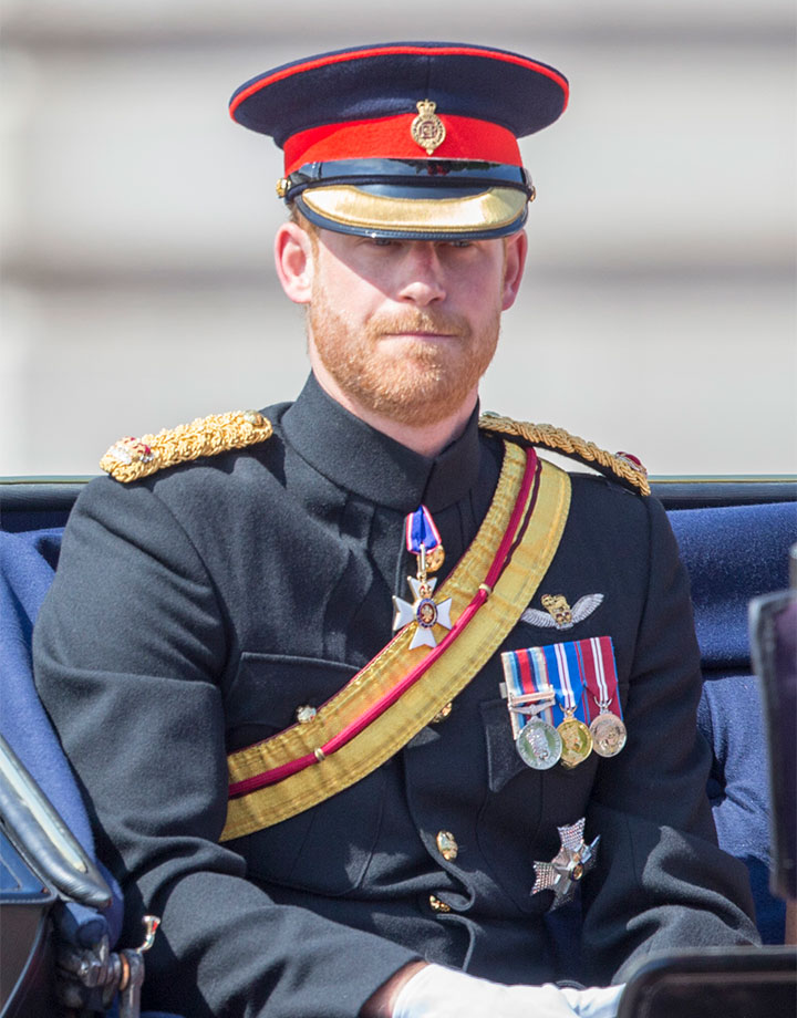 Prince Harry Trooping the Color 2018