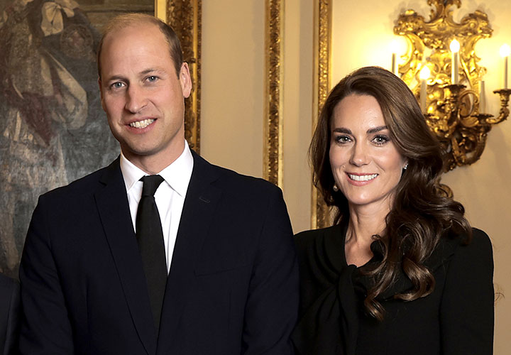 Prince William Kate Middleton portrait Buckingham Palace September 2022