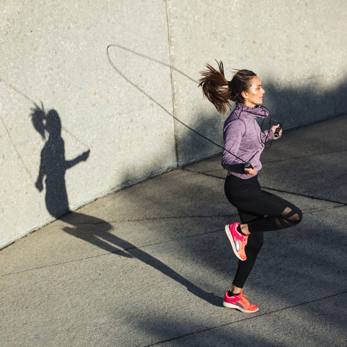 jumping rope