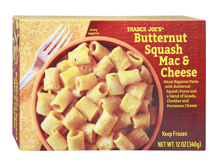 trader joe's butternut squash mac and cheese