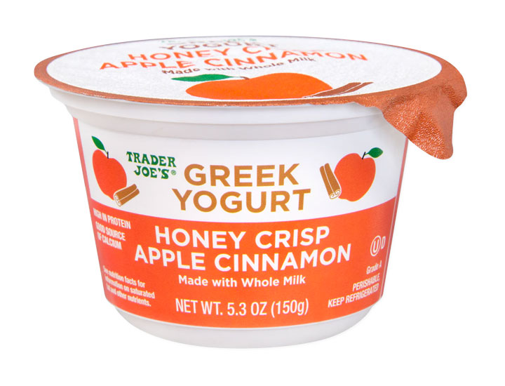 trader joes honeycrisp apple cinnamon yogurt