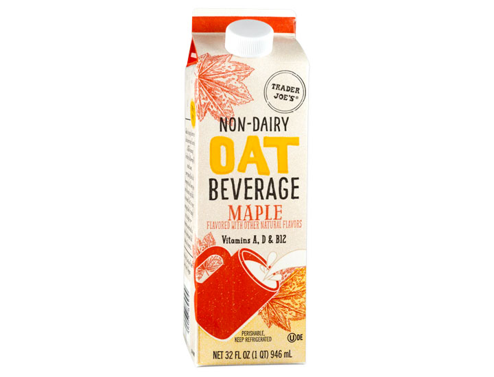 trader joe's maple oat beverage