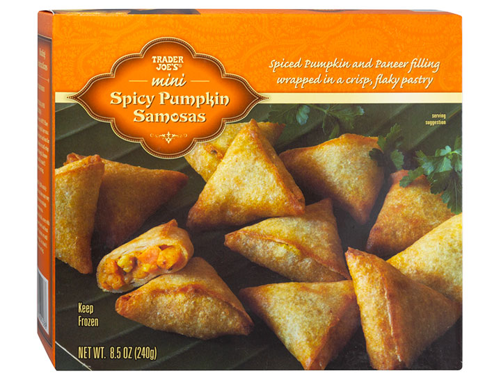 trader joe's spicy pumpkin samosas