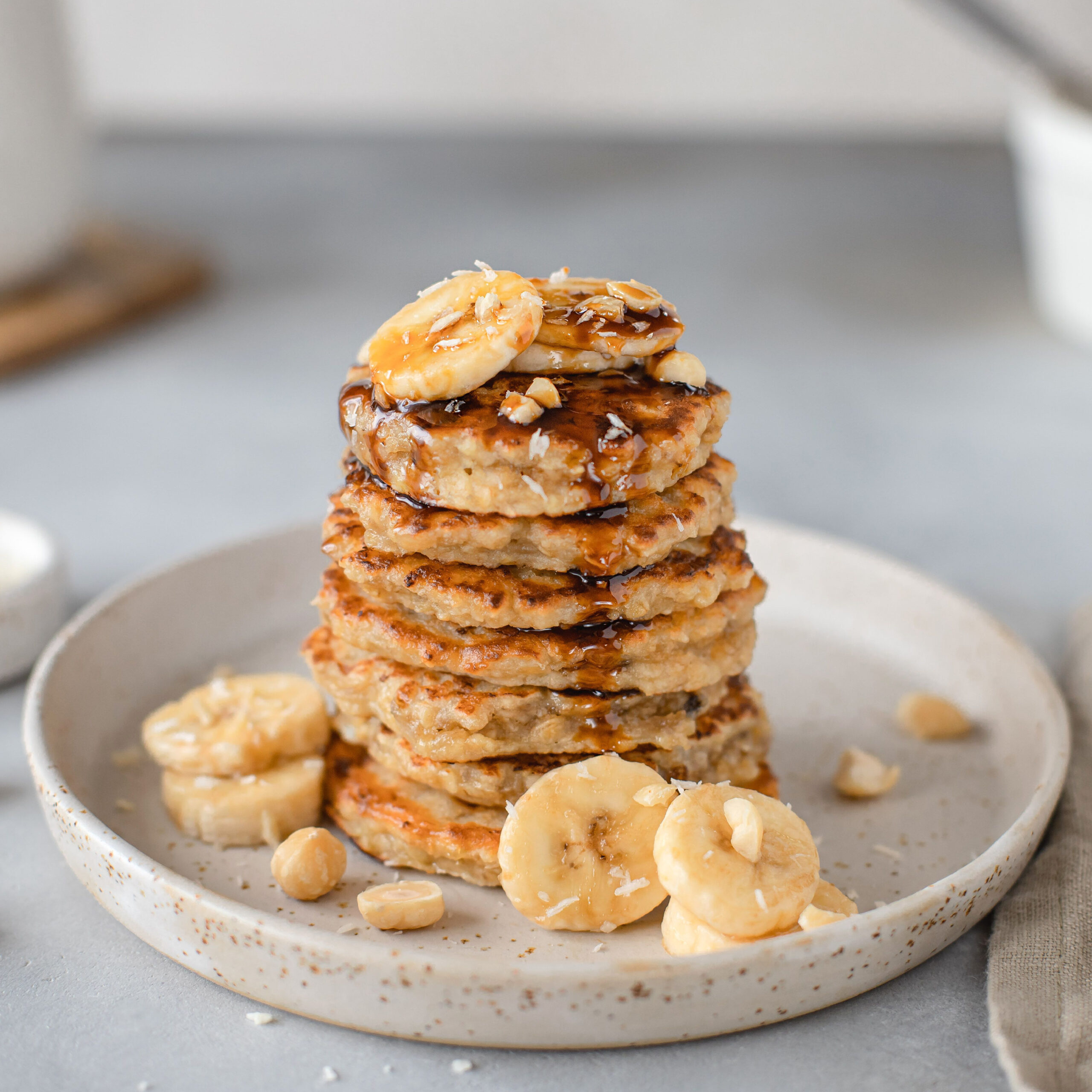 healthy oatmeal pancakes