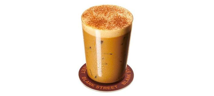 blank street coffee shaken pumpkin spice cold brew