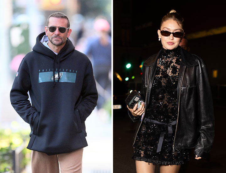 Gigi Hadid and Bradley Cooper Go Public in NYC