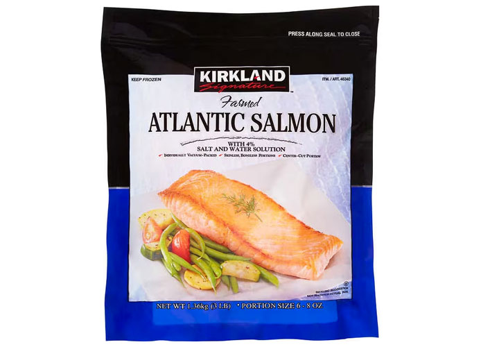Kirkland Signature Farm-Raised Atlantic Salmon