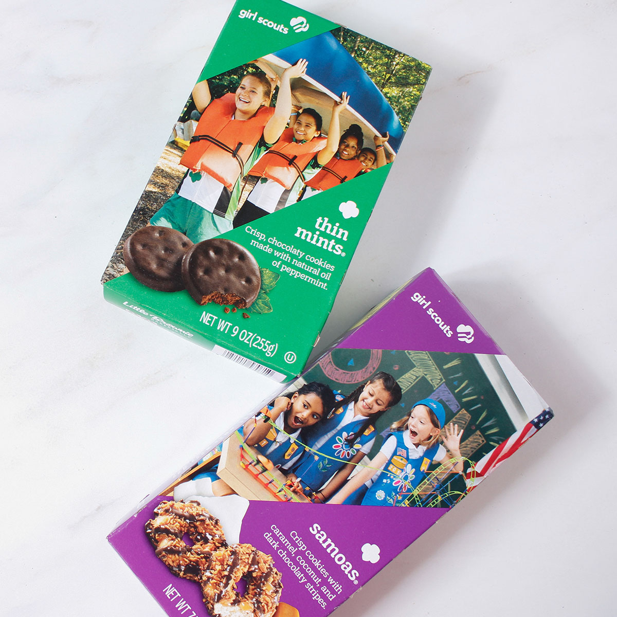 Raspberry Rally Girl Scout Cookie Boxes Selling on  at High Prices