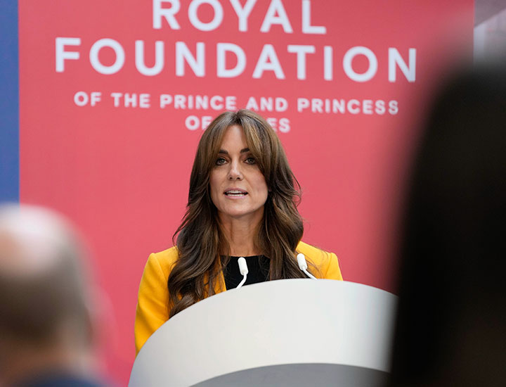 Kate Middleton speech Birmingham Factory Works World Mental Health Day