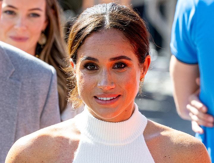 Meghan Markle Wears White Tank Top for New Spotify Podcast Cover