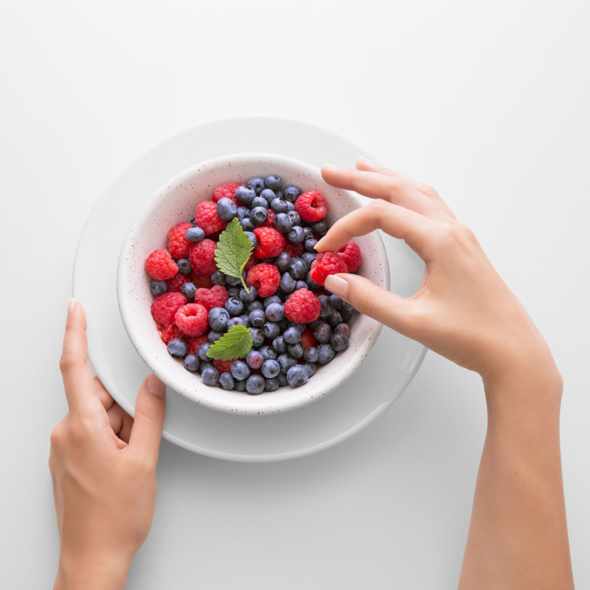 bowl of berries