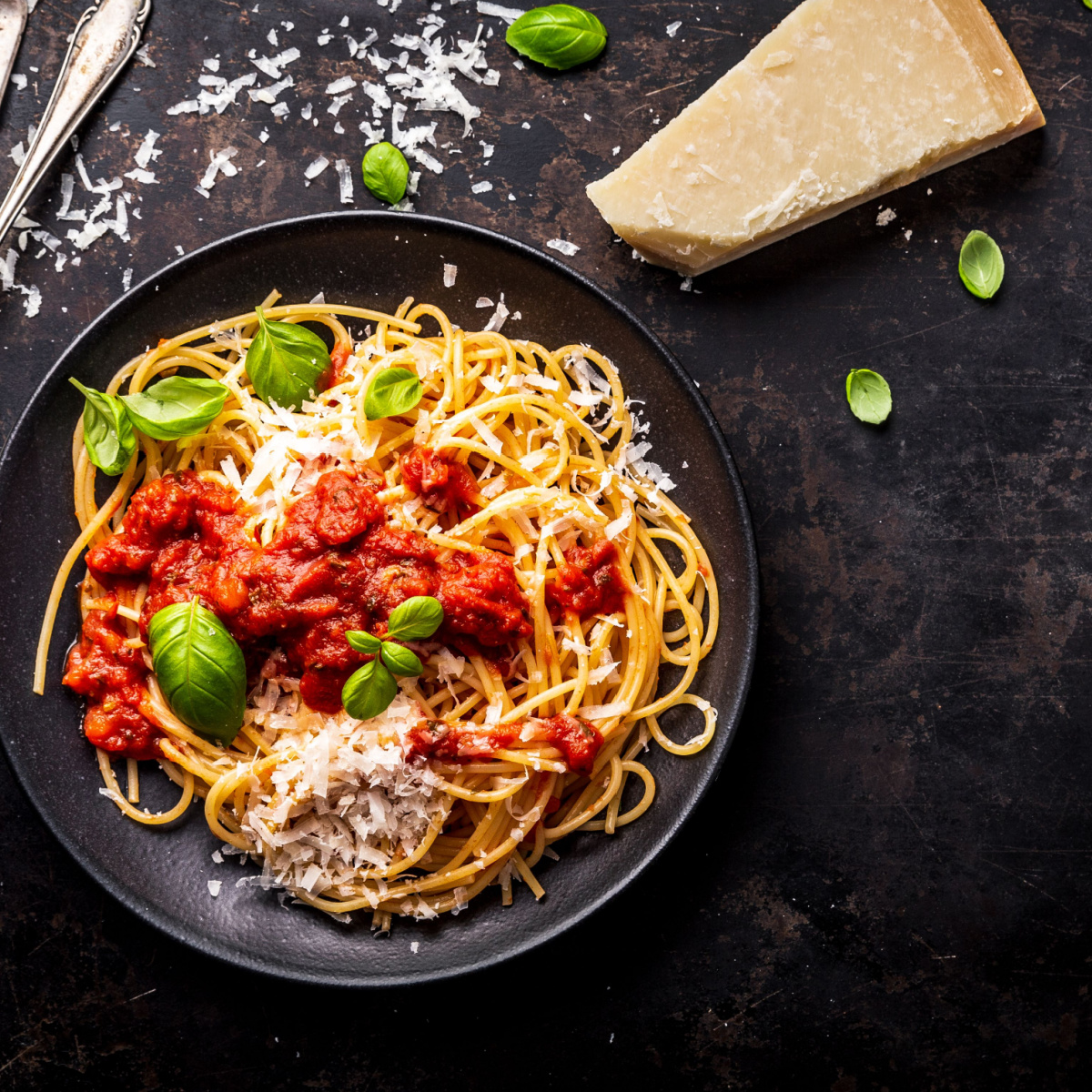 pasta with parmesan