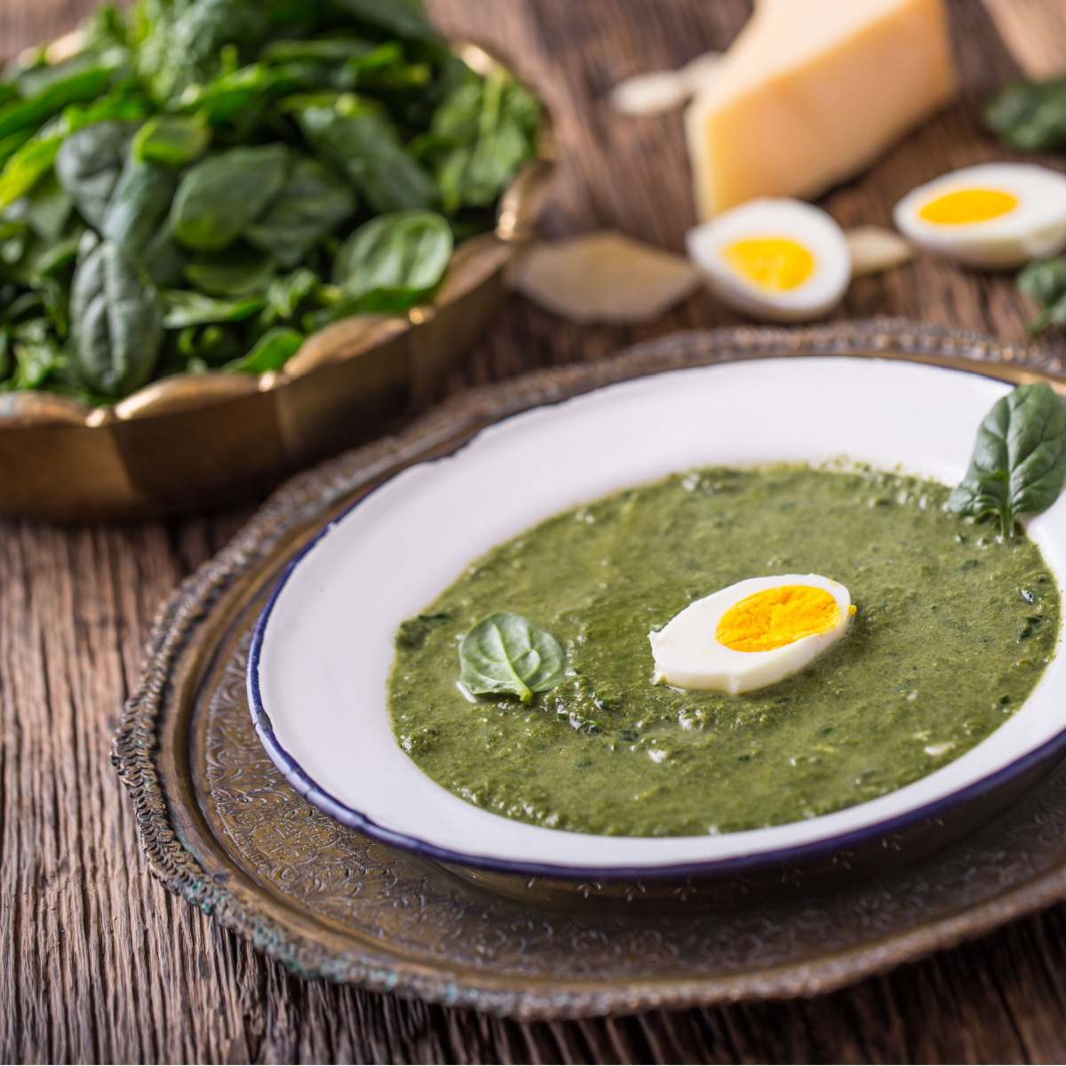 spinach soup