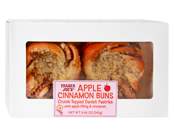 trader joe's apple cinnamon buns