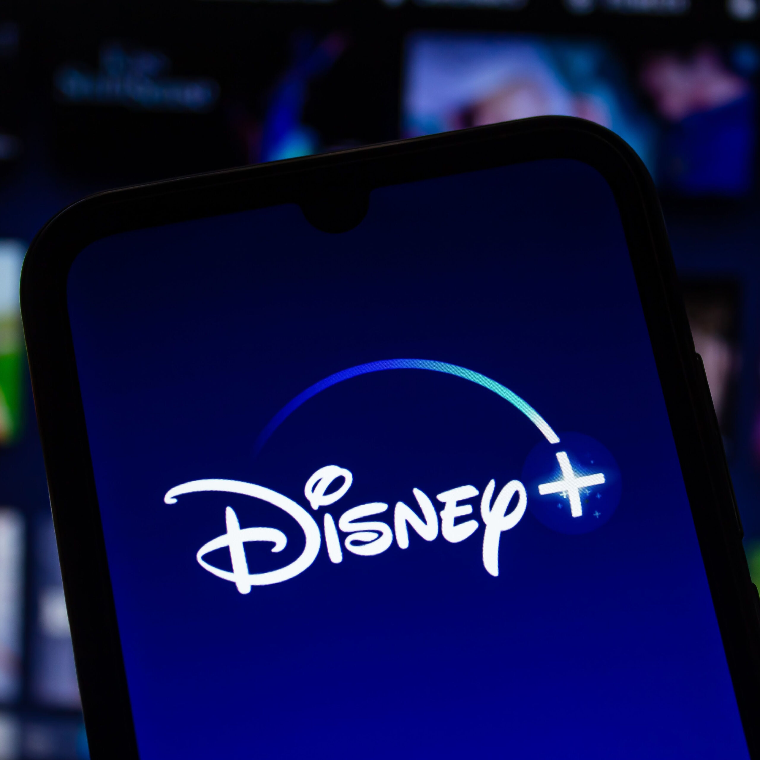 disney+ screen on phone