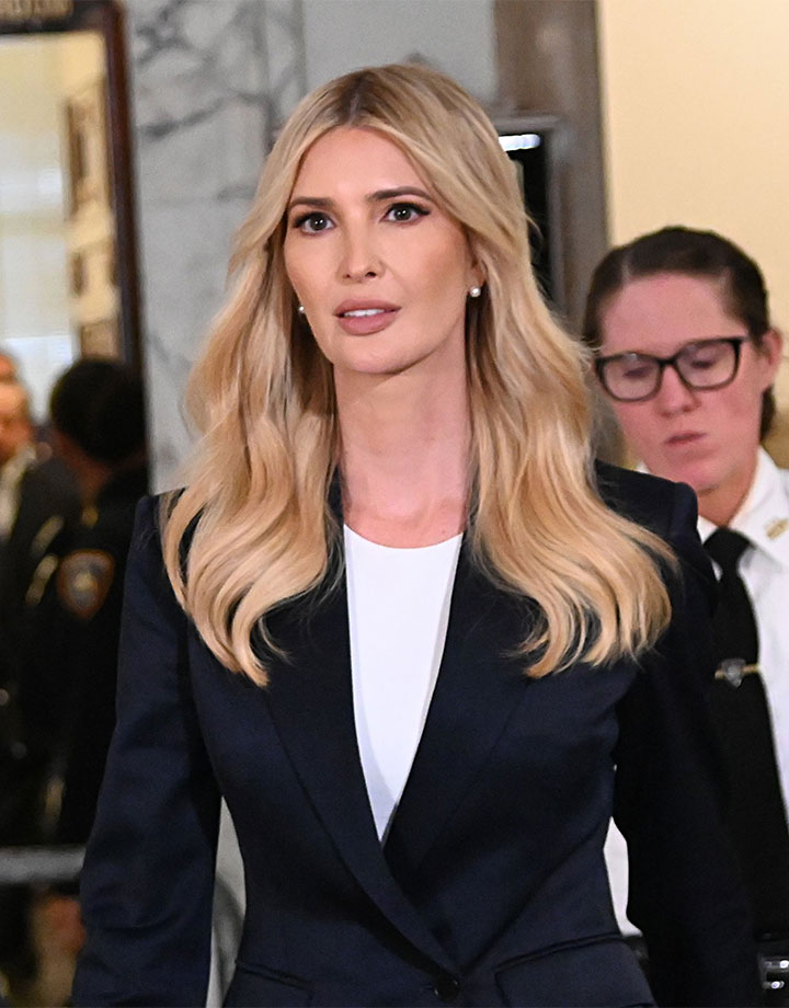 Ivanka Trump enters courtroom November 8 2023