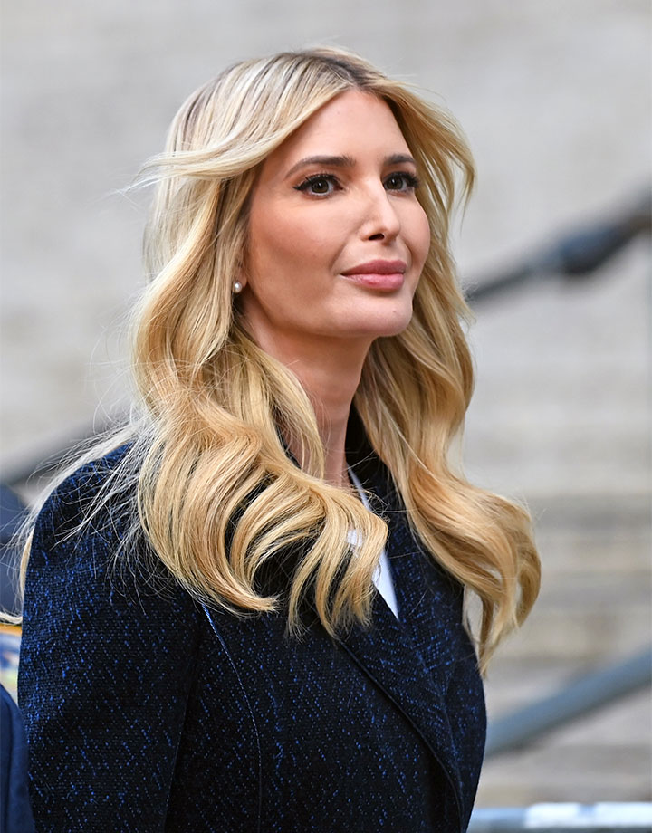 Ivanka Trump leaves NY Supreme Court November 8 2023