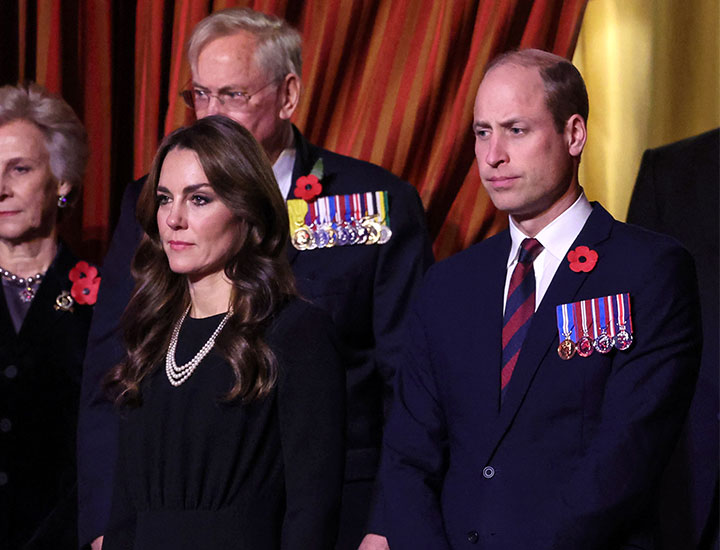 Kate Middleton Prince William Remembrance Day 2023 upset