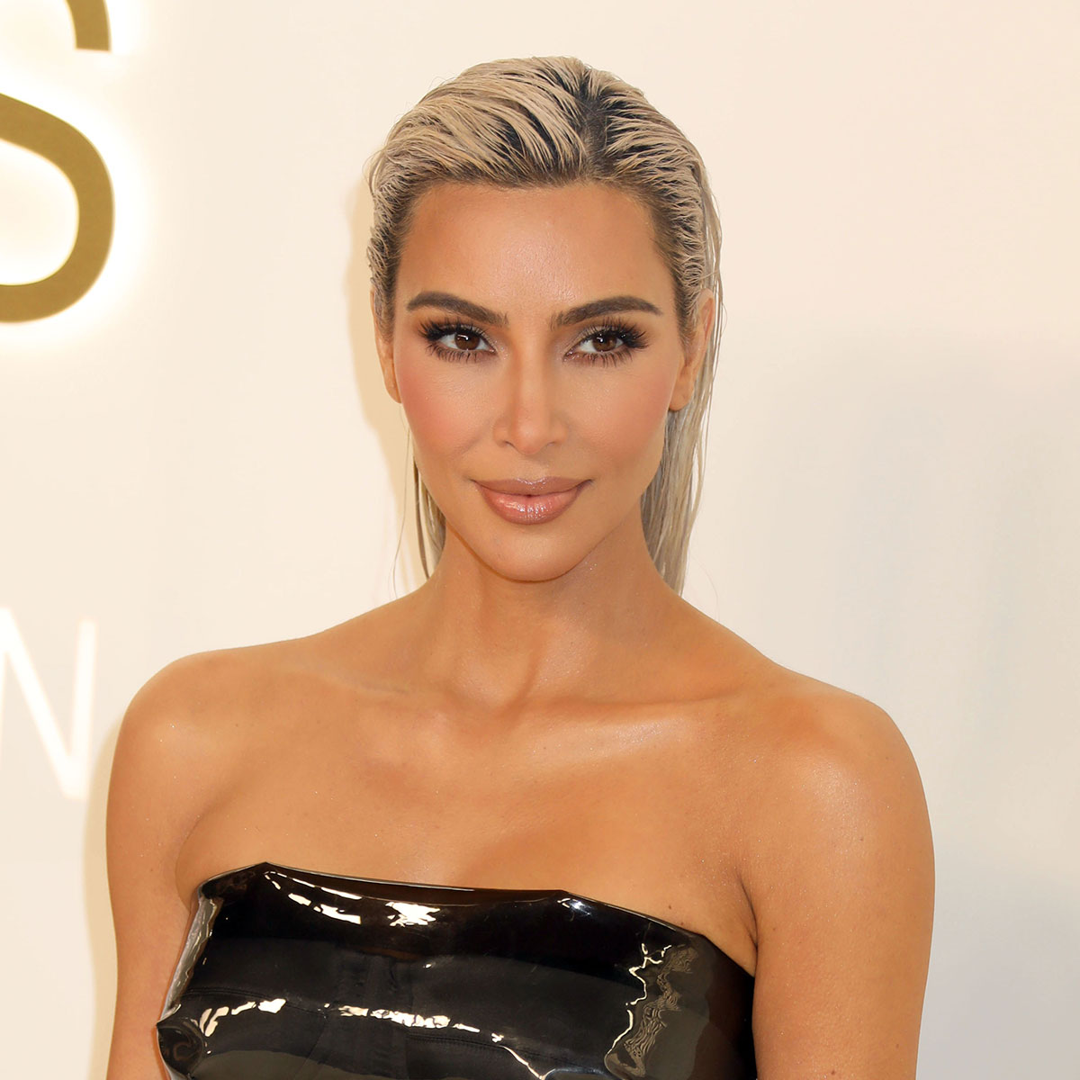 Kim Kardashian Covers Herself in Crystals for Swarovski X SKIMS